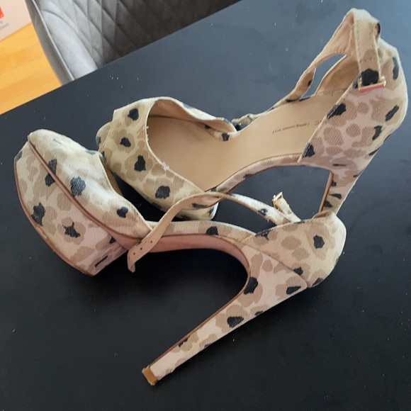 Zara spring summer 2013 platform fabric heel - Picture 5 of 6